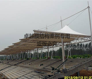 鄭州市中牟縣劉集鎮(zhèn)中原文化藝術學院看臺膜結(jié)構(gòu)