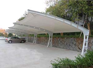 安陽膜結(jié)構(gòu)車棚【廠家直銷】安陽<font color='red'>膜結(jié)構(gòu)停車棚</font>,張拉膜車棚