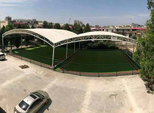 門球場(chǎng)膜結(jié)構(gòu)頂棚/罩棚有哪些優(yōu)點(diǎn)？(圖文)