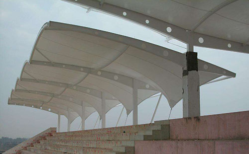 鄭州成功財經(jīng)學院膜結(jié)構看臺