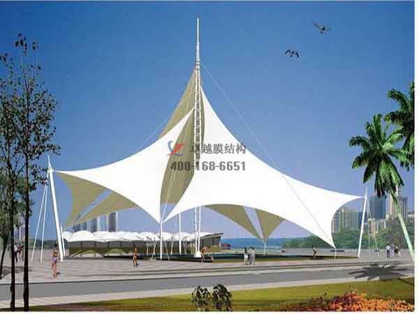 淮南景觀<font color='red'>張拉膜結構</font>遮陽棚【生產(chǎn)廠家】