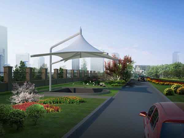 寧波張拉<font color='red'>膜結(jié)構(gòu)景觀</font>小品【案例圖片】