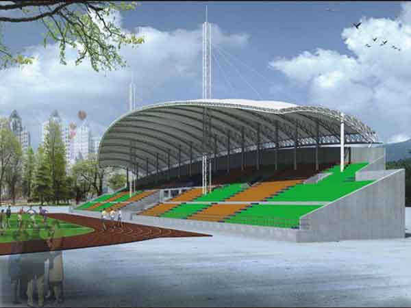 新余市張拉膜看臺【工程案例】專業(yè)生產廠家