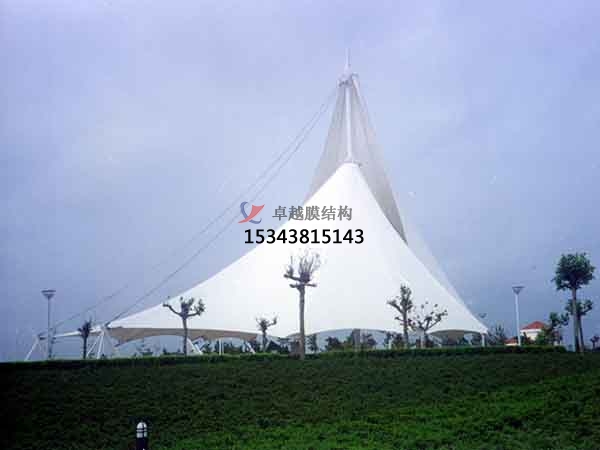 阿拉爾張拉<font color='red'>膜結(jié)構(gòu)景觀</font>設(shè)計(jì)施工【案例圖片】