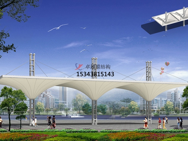 營(yíng)口膜結(jié)構(gòu)商場(chǎng)頂蓋【生產(chǎn)廠家】營(yíng)口步行街入口大門膜結(jié)構(gòu)遮陽棚公司