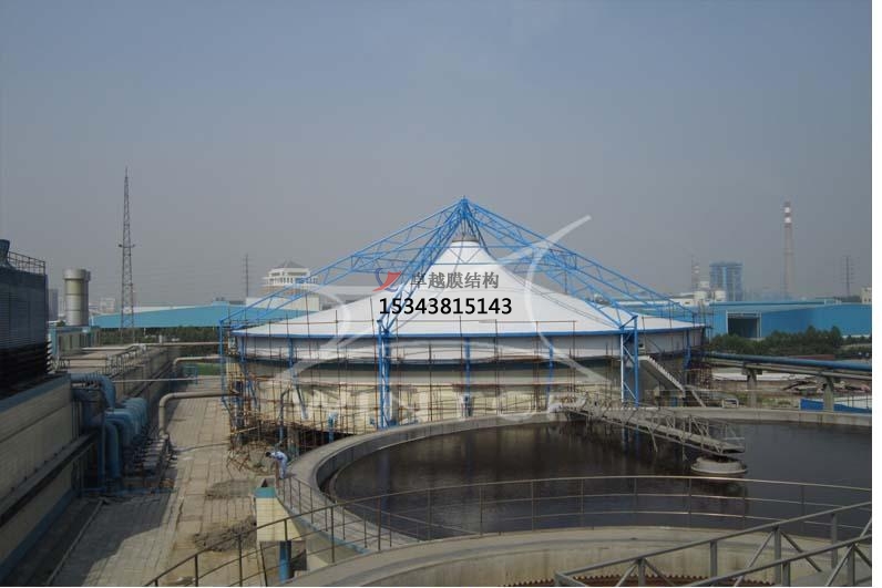 臨汾市<font color='red'>污水池加蓋</font>膜結(jié)構(gòu)遮陽棚【生產(chǎn)銷售】