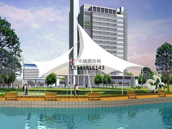 南充市膜結(jié)構雨棚工程設計施工案例 　　