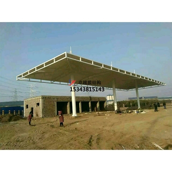 太原中石化第28加油站膜結(jié)構雨篷