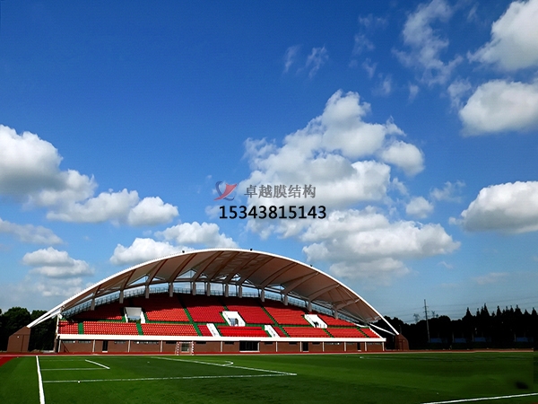 灤南膜結構看臺雨棚設計施工安裝