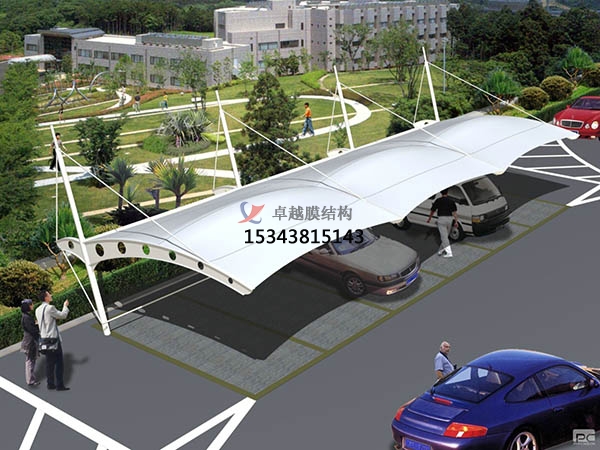 重慶膜結(jié)構(gòu)停車(chē)棚【生產(chǎn)銷售】遮陽(yáng)棚雨棚