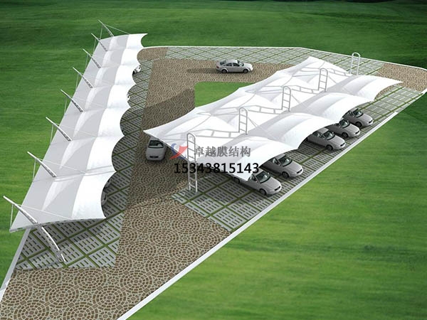天津<font color='red'>膜結(jié)構(gòu)停車棚</font>【生產(chǎn)銷售】遮陽棚雨棚