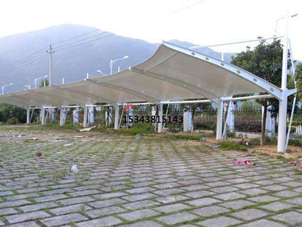 衡山膜結(jié)構(gòu)停車棚設計施工安裝