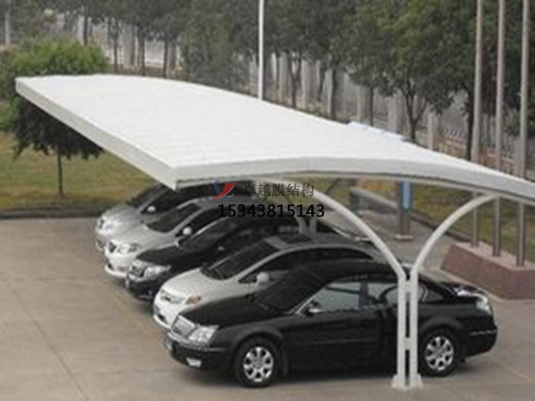 漁洋<font color='red'>膜結(jié)構(gòu)停車棚</font>【雨棚遮陽棚生產(chǎn)安裝】