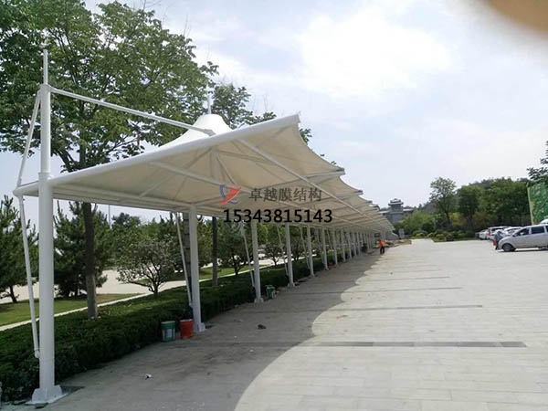 大悟膜結(jié)構(gòu)停車(chē)棚【雨棚遮陽(yáng)棚生產(chǎn)安裝】