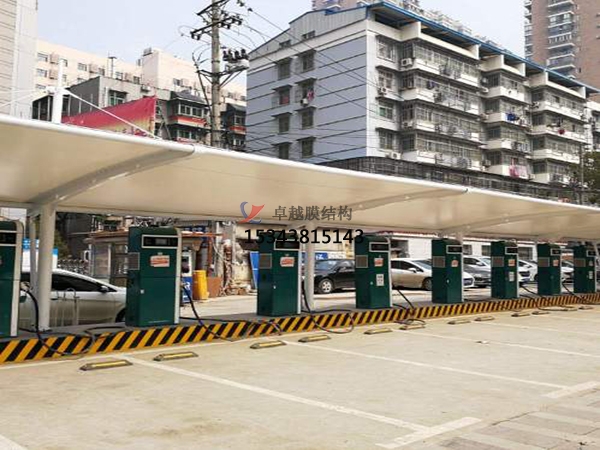 永登<font color='red'>膜結構停車棚</font>【設計生產安裝】