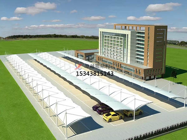 丹寨<font color='red'>膜結(jié)構(gòu)停車棚</font>【遮陽棚廠家】生產(chǎn)設(shè)計