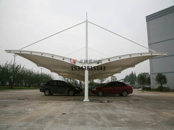 薩嘎<font color='red'>膜結(jié)構停車棚</font>【遮陽棚廠家】