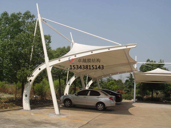 浪卡子<font color='red'>膜結(jié)構停車棚</font>【遮陽棚廠家】