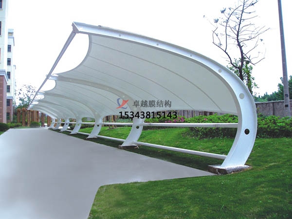 昂仁<font color='red'>膜結(jié)構停車棚</font>【遮陽棚廠家】