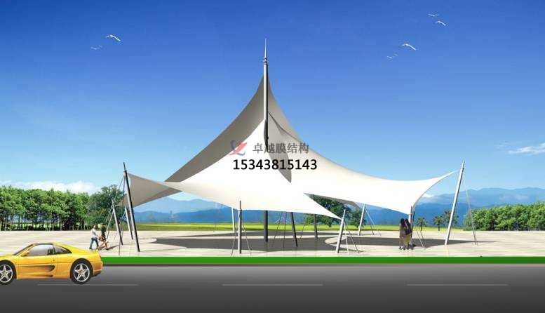 南充景觀膜結(jié)構遮陽棚