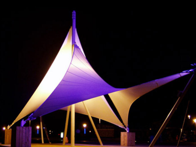 定制PVDF景觀膜結(jié)構(gòu)，開啟建筑個性化大門