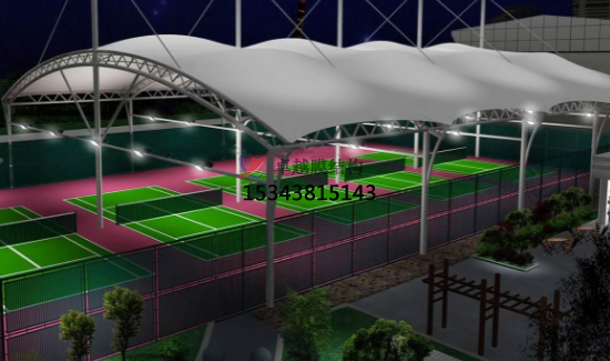  羽毛球館膜結(jié)構(gòu)是什么做得？
