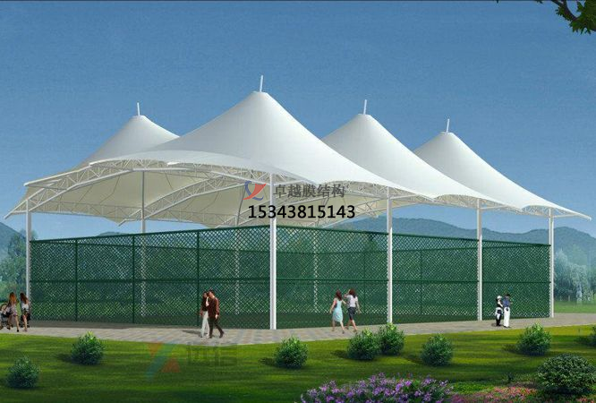  足球場(chǎng)膜結(jié)構(gòu)雨棚破損如何修復(fù)？