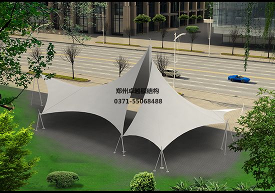 天方藥業(yè)膜結構車棚