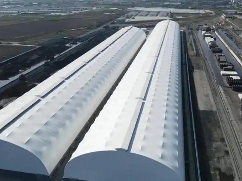 膜結(jié)構(gòu)煤棚圖片