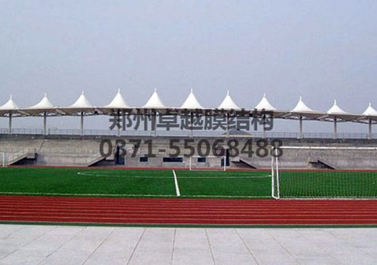 保定市張拉膜車棚設(shè)計施工案例