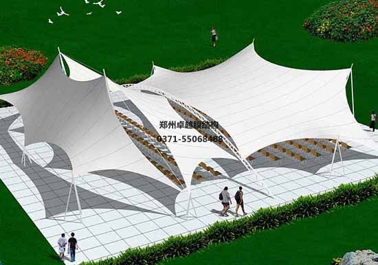 西安市張拉膜景觀設(shè)計(jì)施工案例