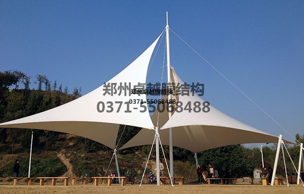 咸陽(yáng)市張拉膜景觀【咸陽(yáng)古渡公園等】設(shè)計(jì)施工案例