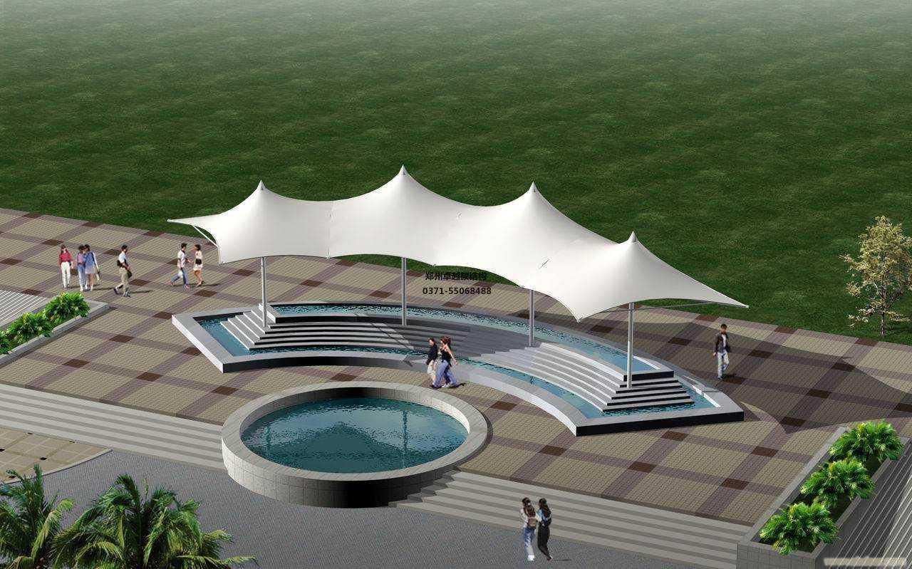 鄭州卓越公司安裝的高爾夫膜結(jié)構(gòu)怎么樣？