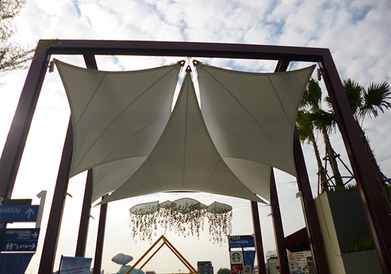 主席臺膜結(jié)構(gòu)